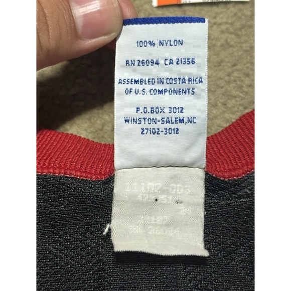 Vintage Michael Jordan Champion Jersey Youth Large 14-16 Chicago Bulls NBA - Picture 5 of 7